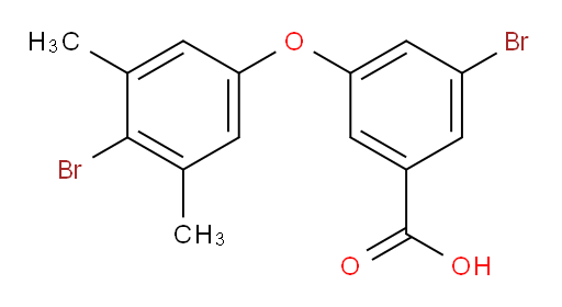 3-bromo-5-(4-bromo-3,5-dimethylphenoxy)benzoic acid