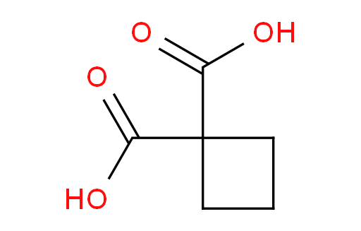1,1-Cyclobutanedicar;1,1-Dicarboxycyclobutane;1,1-cyclobutanedicarboxylic;Cyclobutane-1,1-dicarboxylic;1-Cyclobutanedicarboxylic acid;1,1-cyclobutanetwo forMic acid;1,1-CYCLOBUTANEDICARBOXYLIC ACID;CYCLOBUTANE-1,1-DICARBOXYLIC ACID;1,1-Dicarboxylic acid cyclobutane;1,1-Cyclobutanedicarboxylic acid,99%