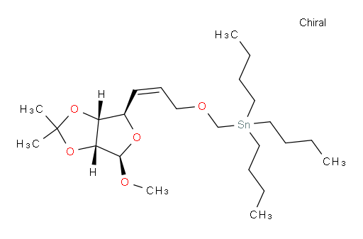 三丁基((((Z)-3-((3aR,4R,6R,6aR)-6-甲氧基-2,2-二甲基四氢呋喃并[3,4-d][1,3]二氧杂环戊烯-4-基)烯丙氧基))甲基)锡烷