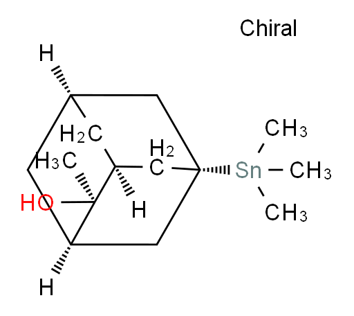 (1R,2s,3S,5s,7s)-2-methyl-5-(trimethylstannyl)adamantan-2-ol