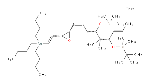 (4S,6S)-2,2,5,5,8,8,9,9-octamethyl-6-((E)-prop-1-en-1-yl)-4-((Z)-3-((2S,3R)-3-((E)-2-(tributylstannyl)vinyl)oxiran-2-yl)allyl)-3,7-dioxa-2,8-disiladecane