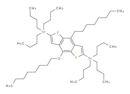 (4-octyl-8-(octyloxy)benzo[1,2-b:4,5-b']dithiophene-2,6-diyl)bis(tributylstannane)