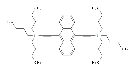 9,10-bis((tributylstannyl)ethynyl)anthracene