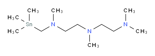 N1-(2-(dimethylamino)ethyl)-N1,N2-dimethyl-N2-((trimethylstannyl)methyl)ethane-1,2-diamine
