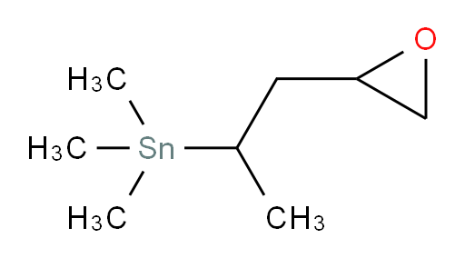 trimethyl(1-(oxiran-2-yl)propan-2-yl)stannane
