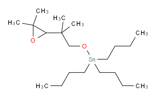 三丁基(2-(3,3-二甲基环氧乙烷-2-基)-2-甲基丙氧基)锡烷
