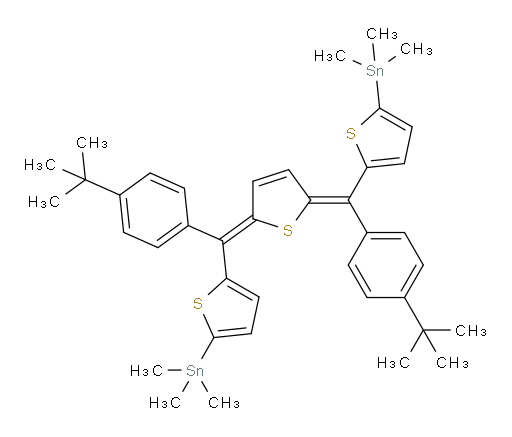 (2Z,5E)-2,5-bis((4-(tert-butyl)phenyl)(5-(trimethylstannyl)thiophen-2-yl)methylene)-2,5-dihydrothiophene