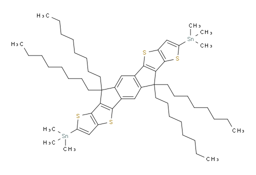1,1′-(6,12-Dihydro-6,6,12,12-tetraoctyldithieno[2,3-d:2′,3′-d′]-s-indaceno[1,2-b:5,6-b′]dithiophene-2,8-diyl)bis[1,1,1-trimethylstannane]