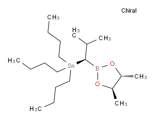 tributyl((R)-1-((4R,5R)-4,5-dimethyl-1,3,2-dioxaborolan-2-yl)-2-methylpropyl)stannane