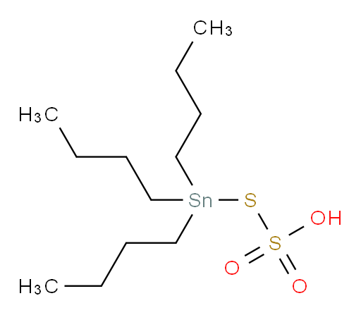 S-(tributylstannyl) O-hydrogen sulfothioate