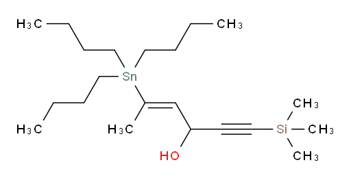 (E)-5-(tributylstannyl)-1-(trimethylsilyl)hex-4-en-1-yn-3-ol