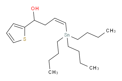 (Z)-1-(噻吩-2-基)-4-(三丁基锡基)丁-3-烯-1-醇