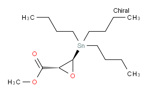 (2R,3R)-甲基 3-(三丁基锡基)环氧乙烷-2-甲酸酯