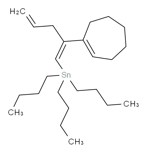 (Z)-tributyl(2-(cyclohept-1-en-1-yl)penta-1,4-dien-1-yl)stannane