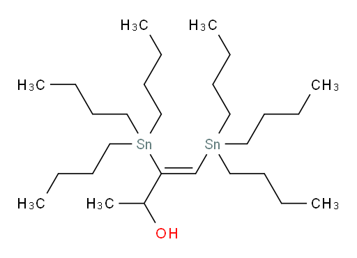 (Z)-3,4-双(三丁基锡基)丁-3-烯-2-醇