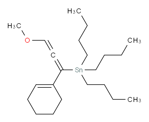 三丁基(1-(环己-1-烯-1-基)-3-甲氧基propa-1,2-二烯-1-基)锡烷