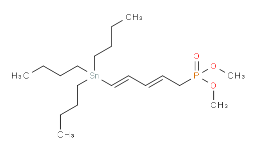 二甲基 ((2E,4E)-5-(三丁基锡基)戊-2,4-二烯-1-基)磷酸酯