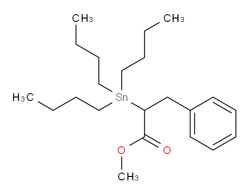methyl 3-phenyl-2-(tributylstannyl)propanoate
