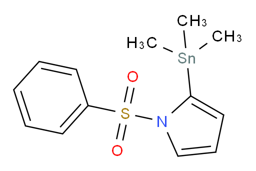 1-(phenylsulfonyl)-2-(trimethylstannyl)-1H-pyrrole