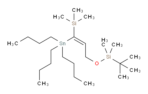 (Z)-tert-butyldimethyl((3-(tributylstannyl)-3-(trimethylsilyl)allyl)oxy)silane