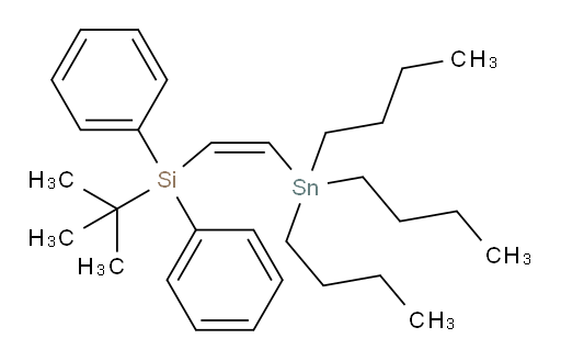 (Z)-tert-butyldiphenyl(2-(tributylstannyl)vinyl)silane