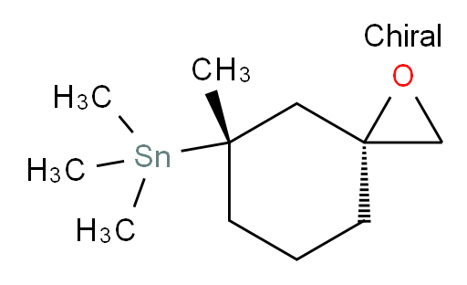trimethyl((3R,5S)-5-methyl-1-oxaspiro[2.5]octan-5-yl)stannane