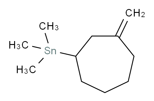 trimethyl(3-methylenecycloheptyl)stannane
