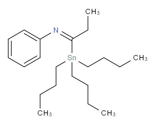 (Z)-N-(1-(三丁基锡基)丙亚基)苯胺