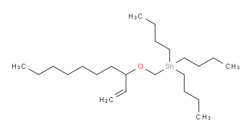 tributyl((dec-1-en-3-yloxy)methyl)stannane