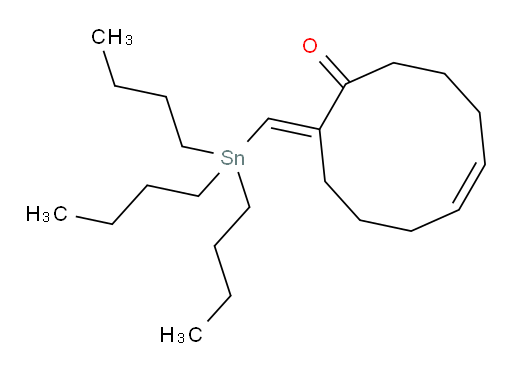 (5E,10E)-10-((三丁基锡基)亚甲基)环癸-5-烯酮