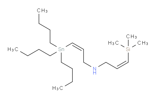 (Z)-3-(tributylstannyl)-N-((Z)-3-(trimethylsilyl)allyl)prop-2-en-1-amine