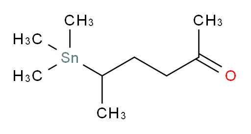 5-(trimethylstannyl)hexan-2-one