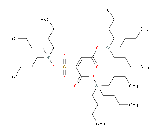 bis(tributylstannyl) 2-(((tributylstannyl)oxy)sulfonyl)maleate