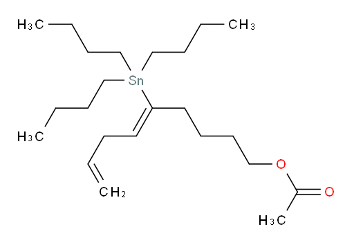 (Z)-5-(tributylstannyl)nona-5,8-dien-1-yl acetate