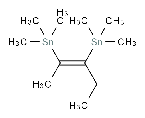 (Z)-pent-2-ene-2,3-diylbis(trimethylstannane)