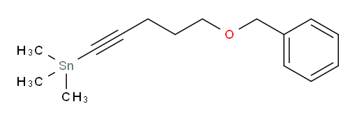 (5-(benzyloxy)pent-1-yn-1-yl)trimethylstannane