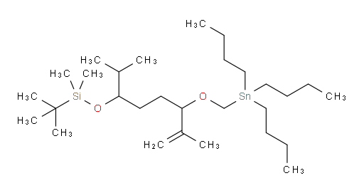 11,11-dibutyl-5-isopropyl-2,2,3,3-tetramethyl-8-(prop-1-en-2-yl)-4,9-dioxa-3-sila-11-stannapentadecane
