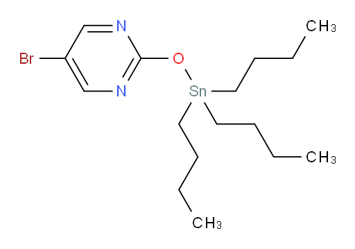 5-bromo-2-((tributylstannyl)oxy)pyrimidine