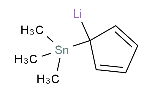 (1-(trimethylstannyl)cyclopenta-2,4-dien-1-yl)lithium