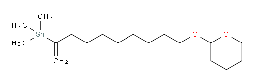 trimethyl(10-((tetrahydro-2H-pyran-2-yl)oxy)dec-1-en-2-yl)stannane
