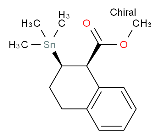 (1R,2R)-methyl 2-(trimethylstannyl)-1,2,3,4-tetrahydronaphthalene-1-carboxylate