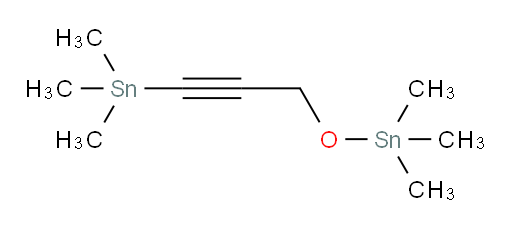 trimethyl(3-((trimethylstannyl)oxy)prop-1-yn-1-yl)stannane