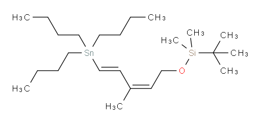 叔丁基二甲基(((2Z,4E)-3-甲基-5-(三丁基锡基)戊-2,4-二烯-1-氧基))硅烷