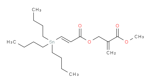 (E)-2-(methoxycarbonyl)allyl 3-(tributylstannyl)acrylate