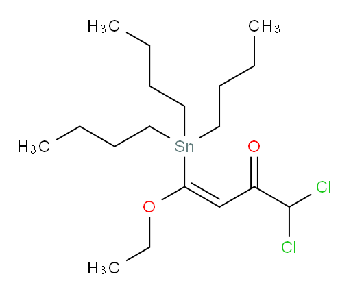 (Z)-1,1-dichloro-4-ethoxy-4-(tributylstannyl)but-3-en-2-one