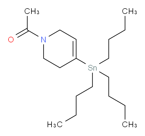 1-(4-(三丁基锡基)-5,6-二氢吡啶-1(2H)-基)乙酮
