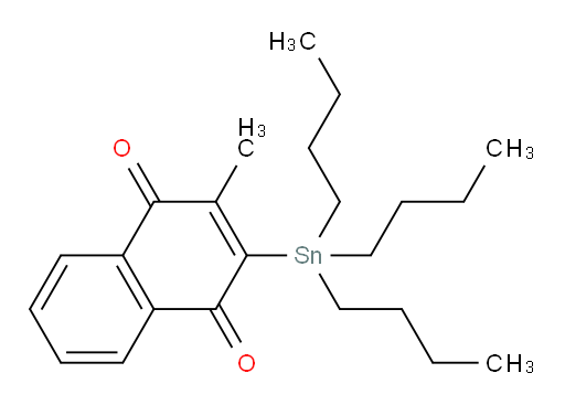 2-methyl-3-(tributylstannyl)naphthalene-1,4-dione