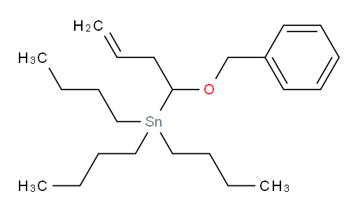 (1-(benzyloxy)but-3-en-1-yl)tributylstannane