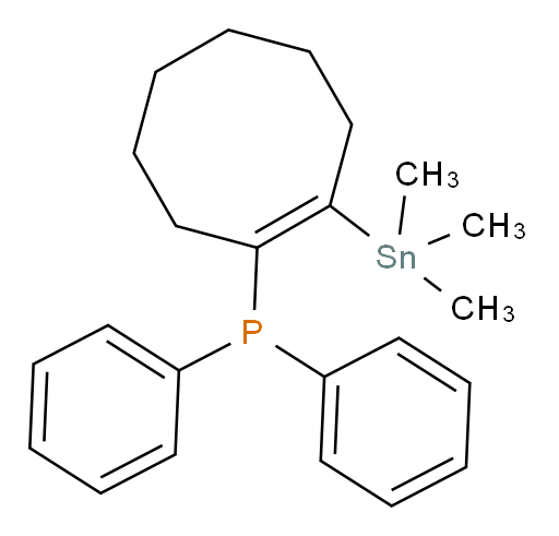 (Z)-diphenyl(2-(trimethylstannyl)cyclooct-1-en-1-yl)phosphine