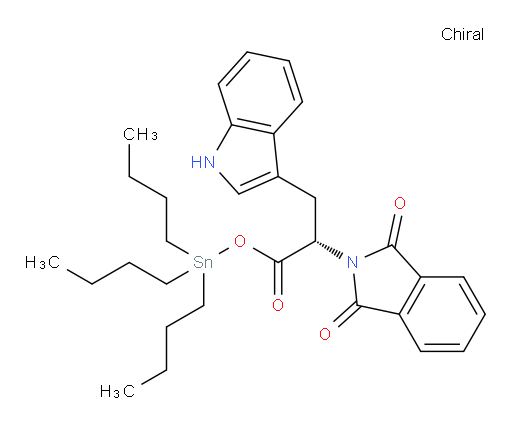 (S)-tributylstannyl 2-(1,3-dioxoisoindolin-2-yl)-3-(1H-indol-3-yl)propanoate